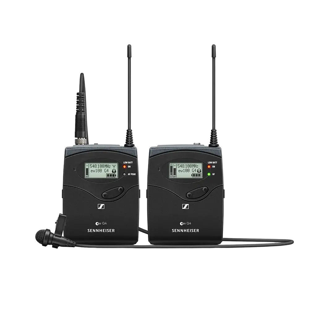 Микрофон для живого исполнения Sennheiser EW 112P G4 B, Беспроводной, Чёрный