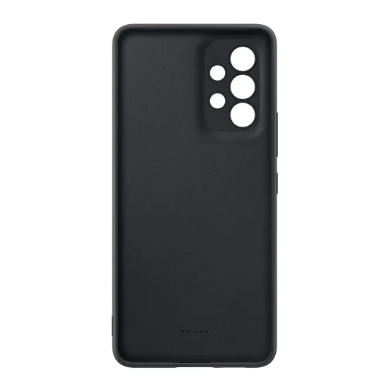 Original Sam. silicone cover Galaxy A53, Black