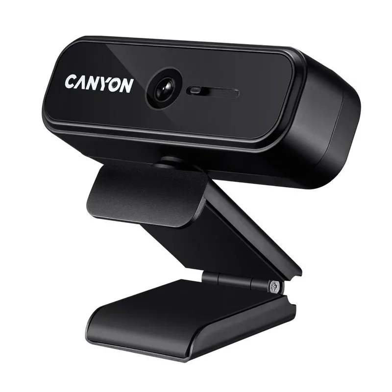 Cameră Web Canyon C2N, Full-HD 1080P, Negru