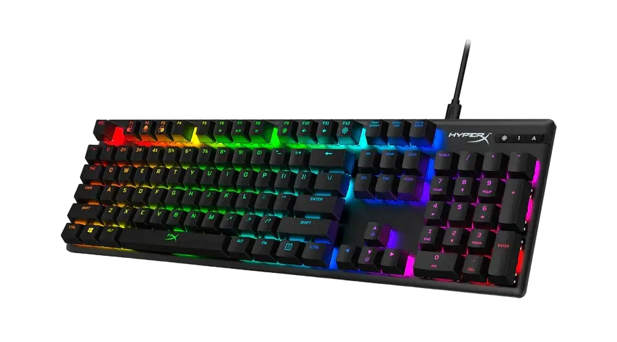 Клавиатура HyperX Alloy Origins, Проводное, Чёрный