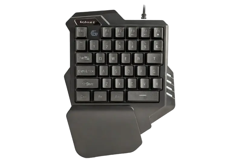 Gaming Kit IVAR TWIN, 35-key keyboard & mouse, 1000-3200 dpi, 7 buttons, Rainbow LED, USB