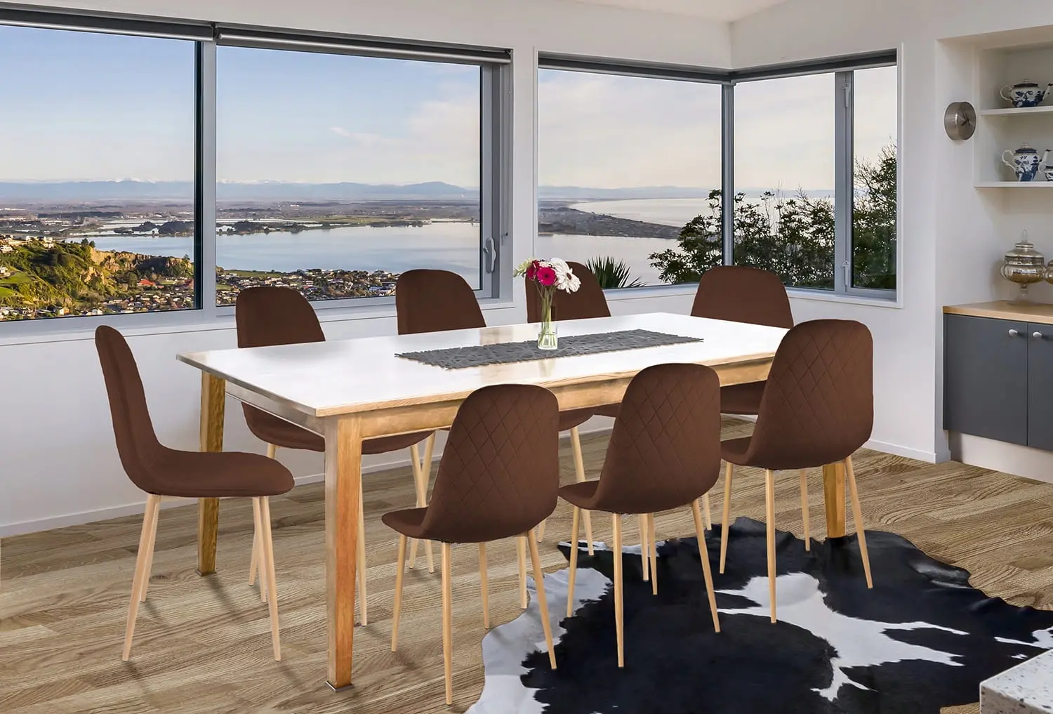 Scaun JUMI VIGO (maro)