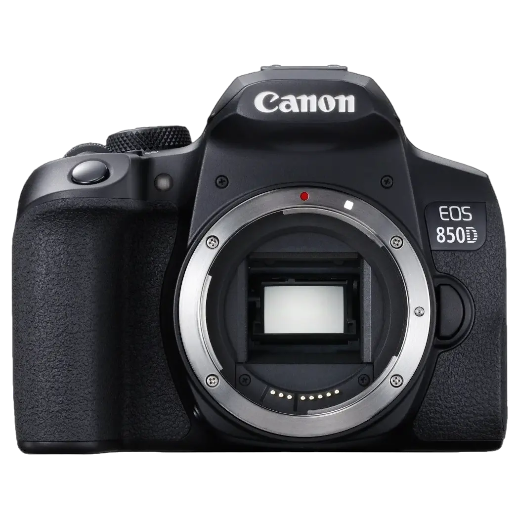 Aparat foto DSLR Canon EOS 850D, Negru