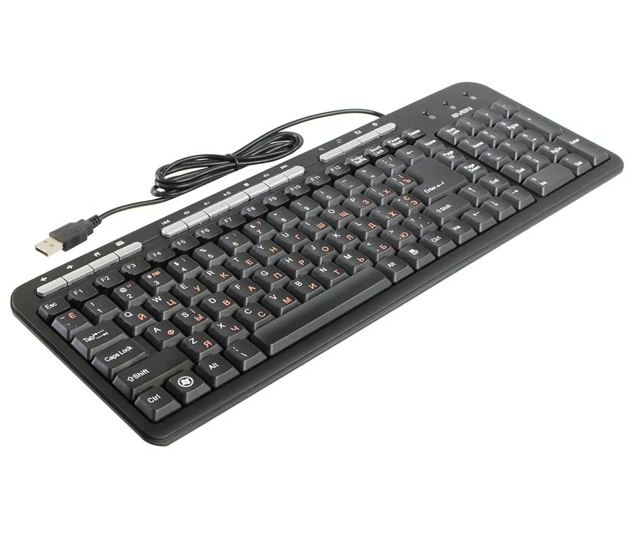 Tastatură SVEN Standard 309M, Cu fir, Negru