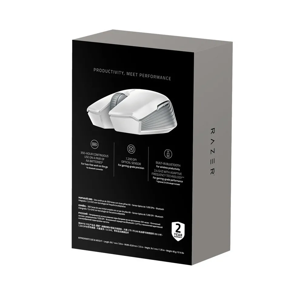 Игровая мышь RAZER Atheris, Белый