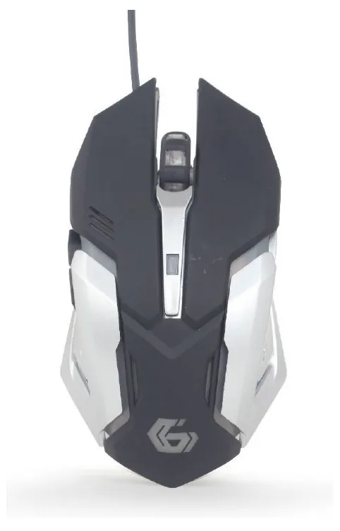 Gaming Mouse Gembird MUSG-07, Negru/Argintiu