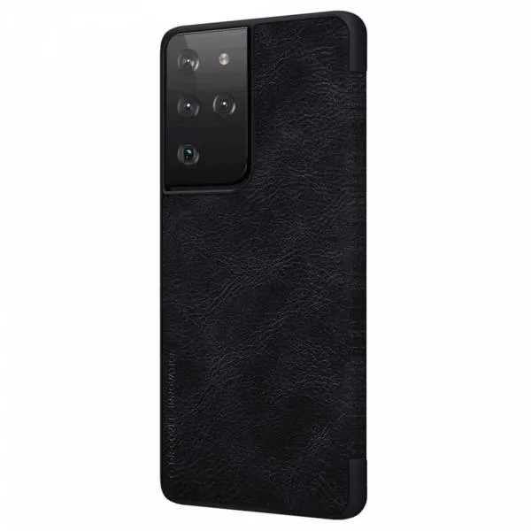 Husă tip carte Nillkin Galaxy S21 - Qin LC, Negru
