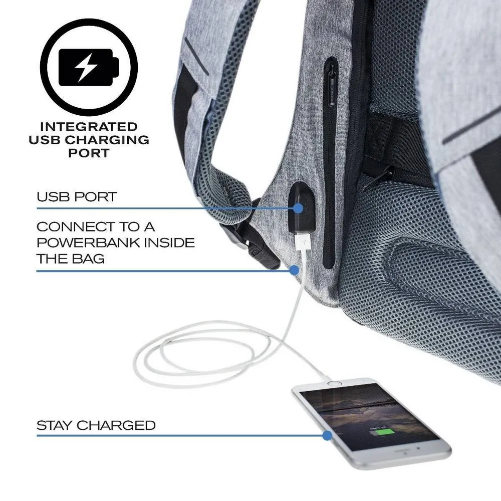 Rucsac pentru Laptop Bobby Compact, 14", Piele artificială, Camuflaj