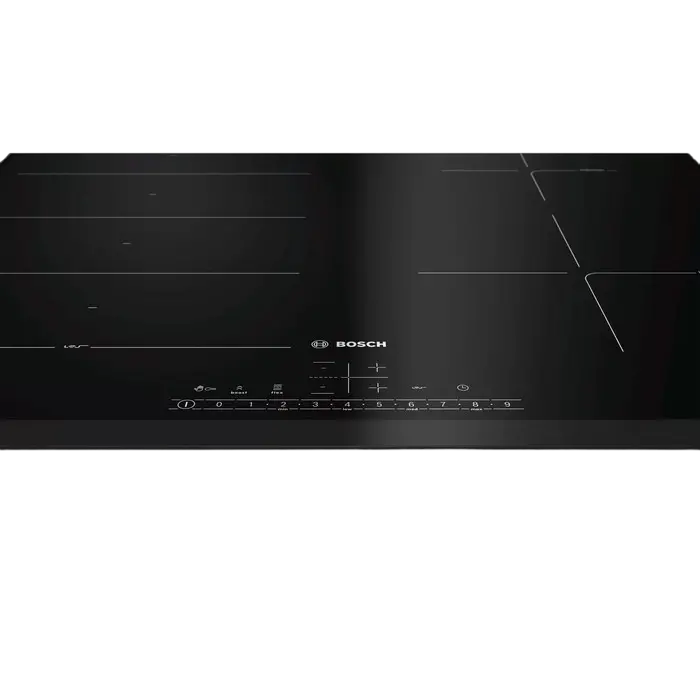 Индукционная варочная панель Bosch PXE651FC1E, Чёрный