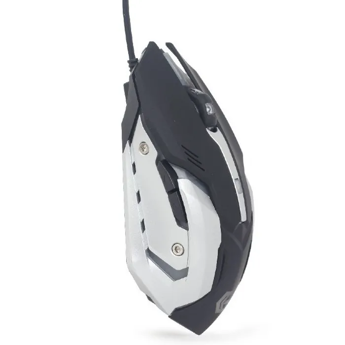 Gaming Mouse Gembird MUSG-07, Negru/Argintiu