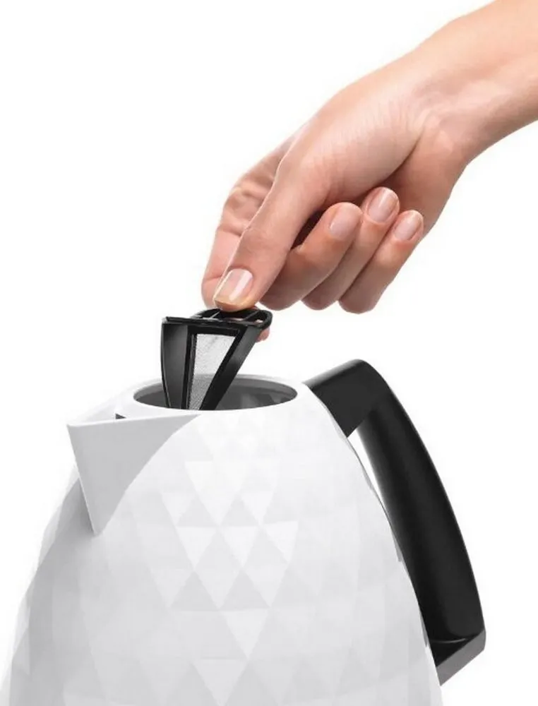 Электрочайник De'Longhi Brillante, Белый