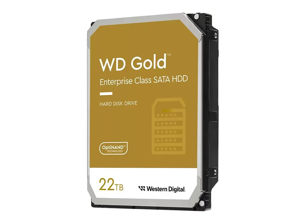 Жесткий диск Western Digital WD Gold, 3.5", 22 TB <WD221KRYZ>