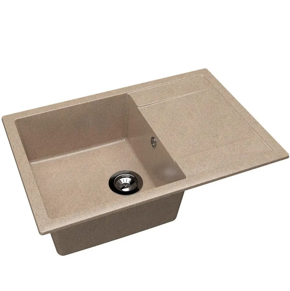 Кухонная мойка из камня Dr.Gans Tehno 760х510х217 Brun/Terra