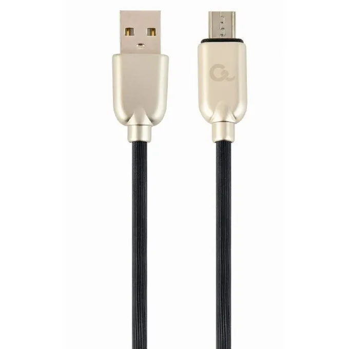 Cablu încărcare și sincronizare Cablexpert CC-USB2R-AMmBM-2M, USB Type-A/micro-USB, 2m, Alb
