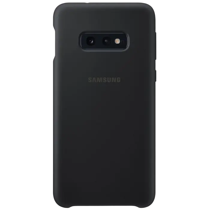 Husă Samsung Silicone Cover for Galaxy S10E, Negru