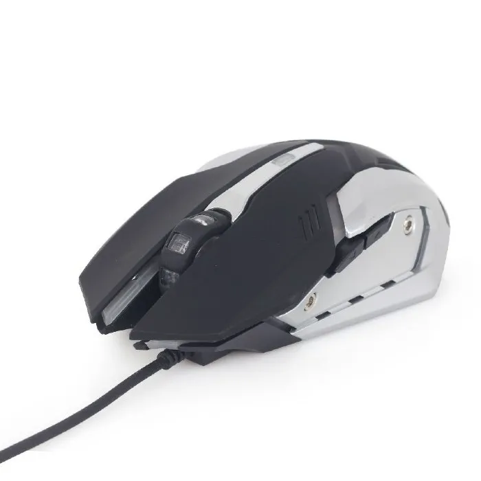 Gaming Mouse Gembird MUSG-07, Negru/Argintiu