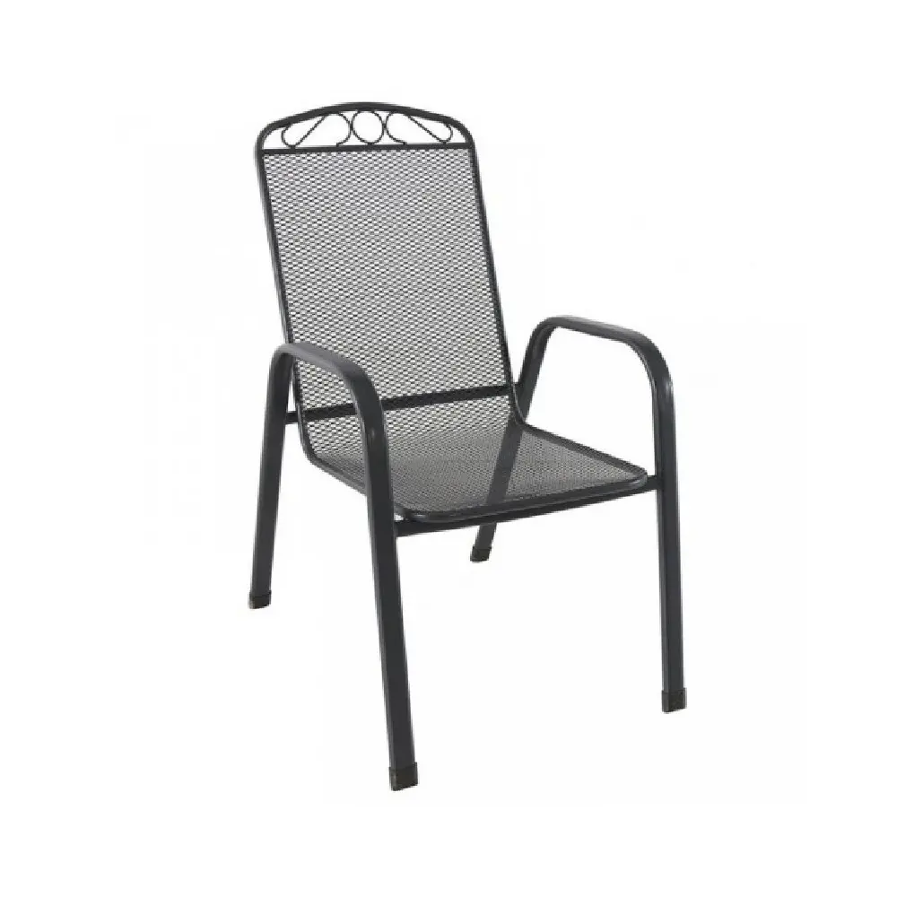 Scaun de metal Melfi (gri)