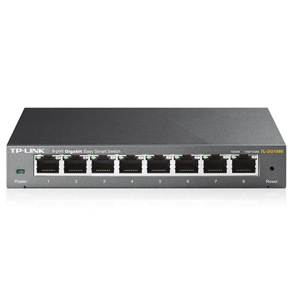 Сетевой коммутатор TP-LINK TL-SG108E, 8x 10/100/1000 Мбит/с