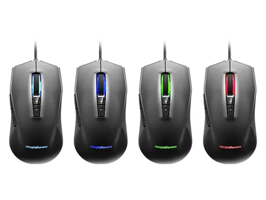 Игровая мышь Lenovo M100 RGB, Чёрный