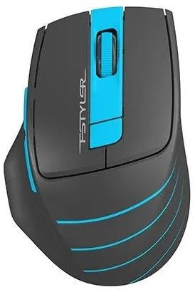 Беcпроводная мышь A4Tech FG30, Черный/Синий