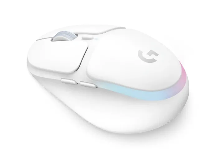 Wireless Gaming Mouse Logitech G705, 100-8200 dpi, 6 buttons, Ergonomic, 85g, RGB, White