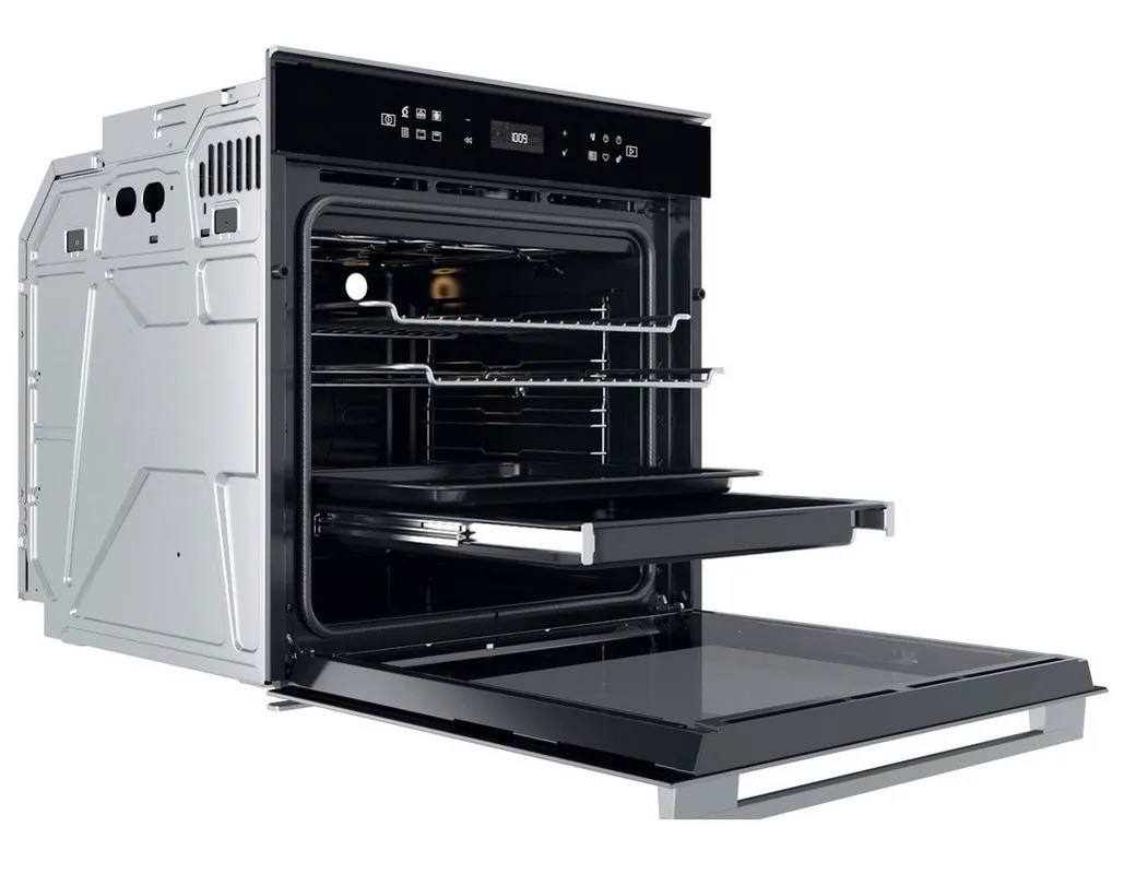 Cuptor Electric Whirlpool W Collection W7 OM4 4S1 P BL, Negru