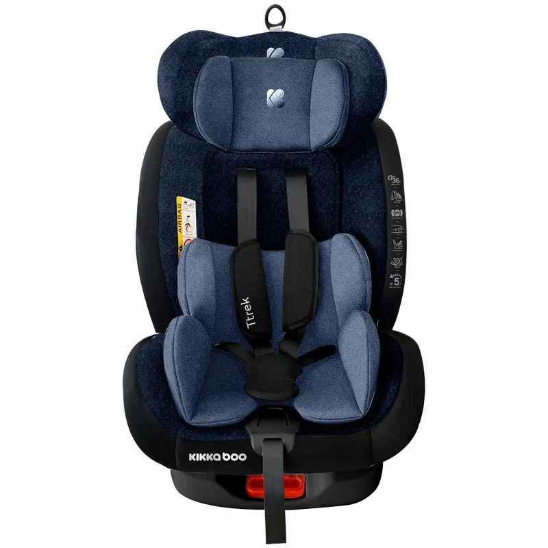 Scaun auto Kikka Boo Ttrek, Grupa 0+/1/2/3 (0-36 kg), Albastru