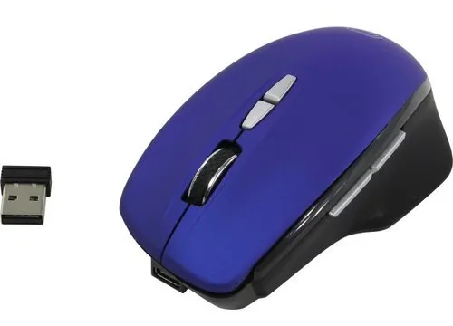 Беcпроводная мышь QUMO Mystery, Синий