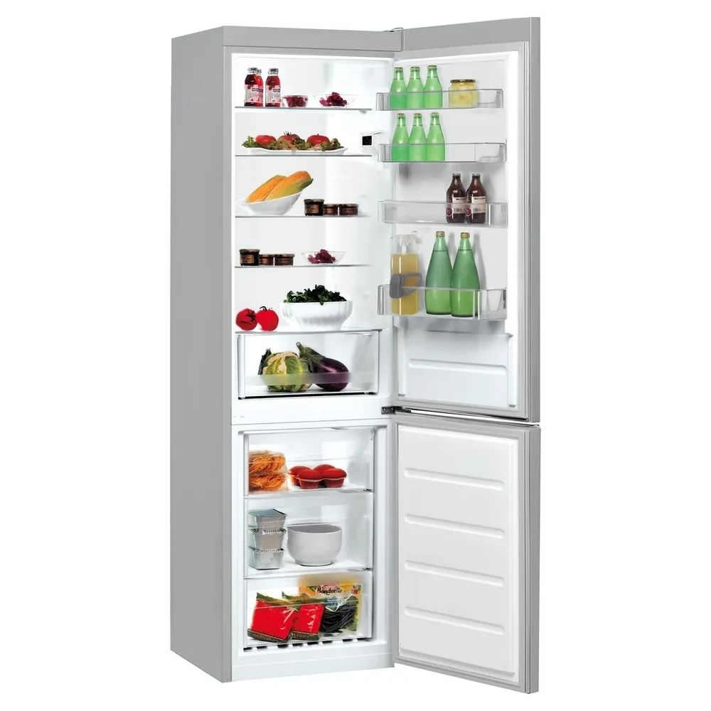 Frigider Indesit LI9 S1E S, Argintiu