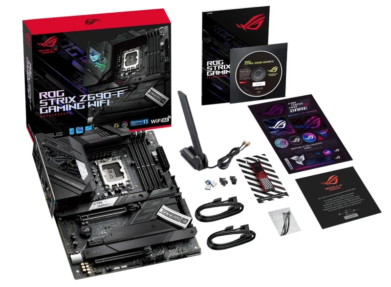 Placă de bază ASUS ROG STRIX Z690-F GAMING WIFI, LGA1700, Intel Z690, ATX