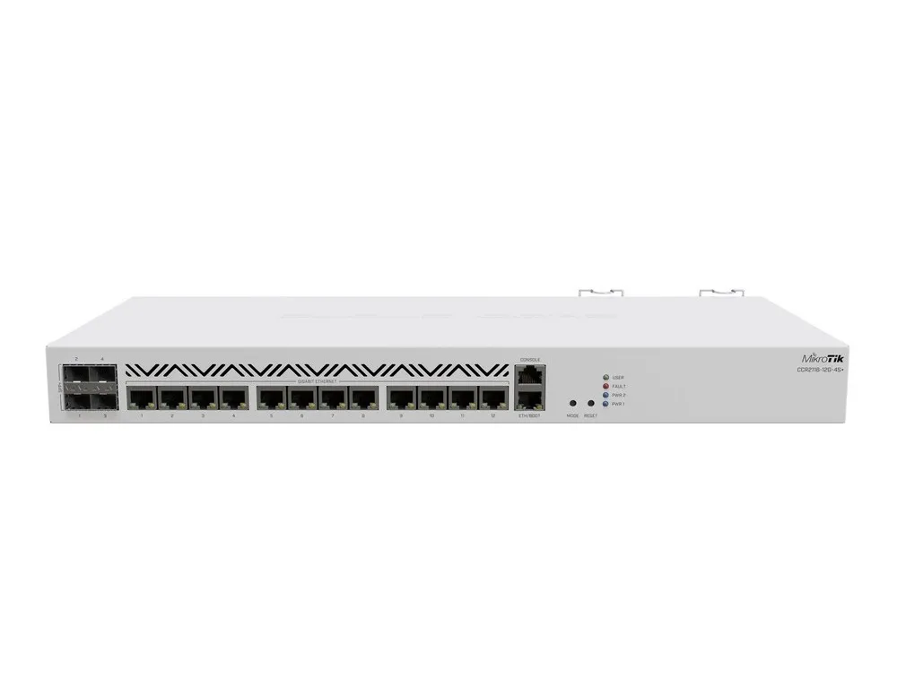 Маршрутизатор MikroTik CCR2116-12G-4S+, Белый