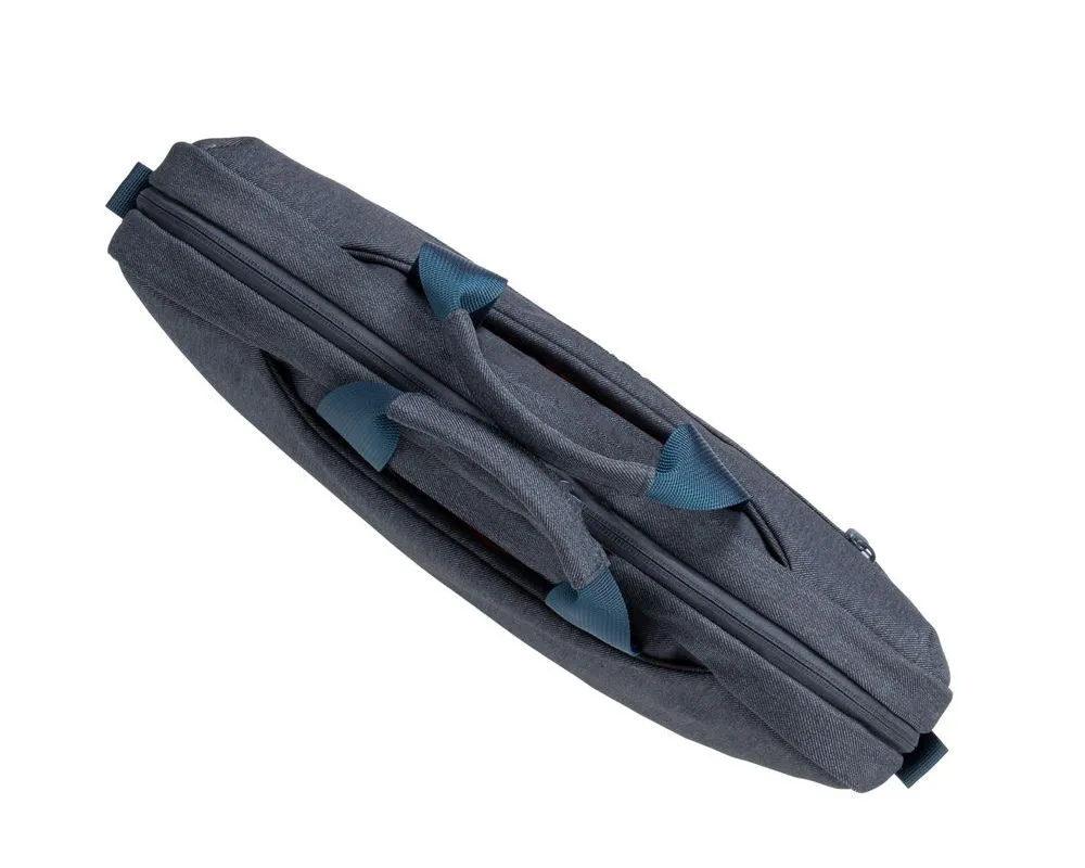 Geantă pentru Laptop RivaCase Galapagos, 15.6", Poliester, Gri închis