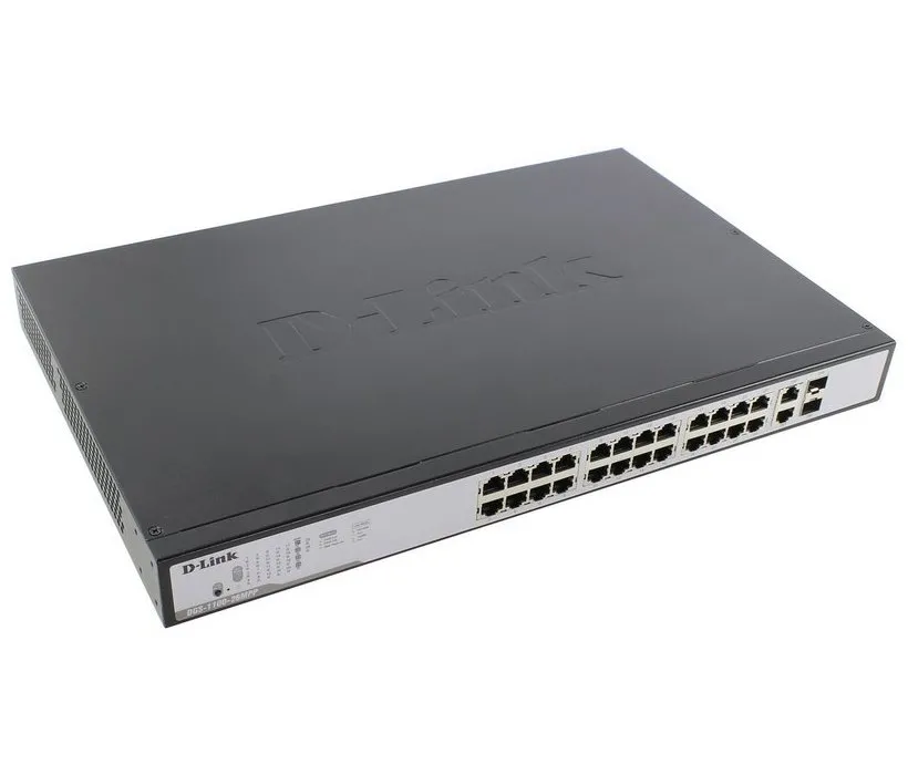 PoE коммутатор D-Link DGS-1100-26MPP, 24x IEEE 802.3af/at