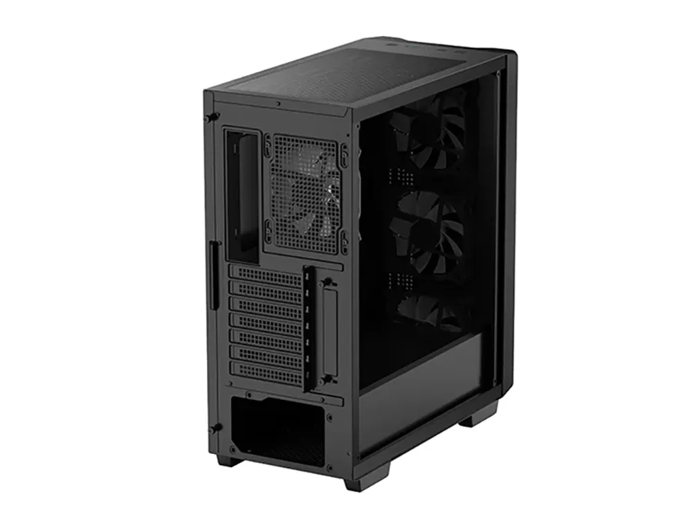 Carcasă PC Deepcool CC560 ARGB, Midi-Tower, ATX PS2 , Negru