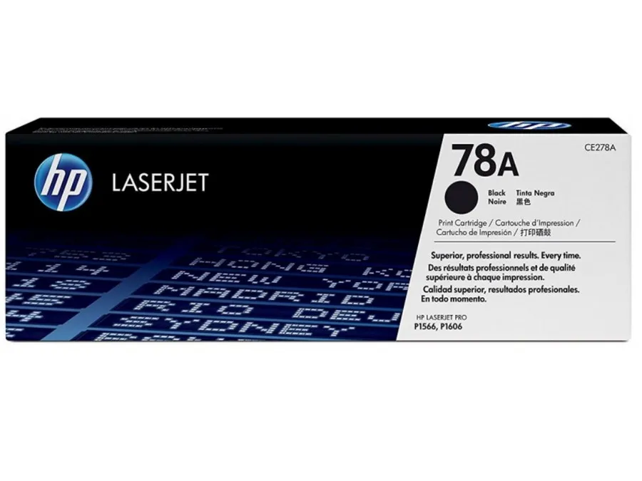 Cartuș pentru imprimantă HP CE278A, Negru