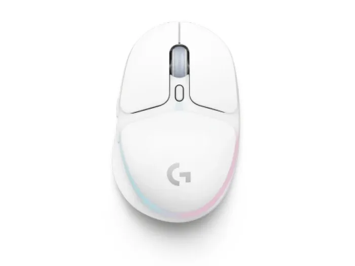 Wireless Gaming Mouse Logitech G705, 100-8200 dpi, 6 buttons, Ergonomic, 85g, RGB, White