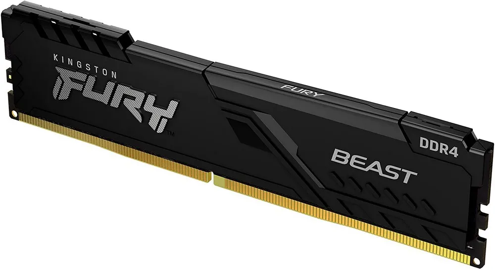 Оперативная память Kingston FURY Beast, DDR4 SDRAM, 2666 МГц, 8Гб, KF426C16BB/8