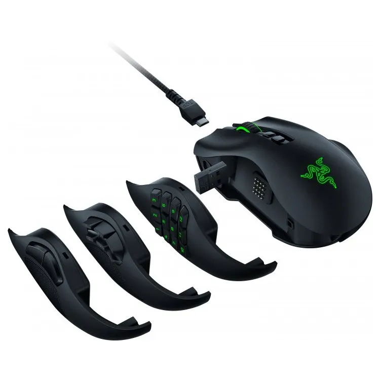 Игровая мышь RAZER Naga Pro, Чёрный