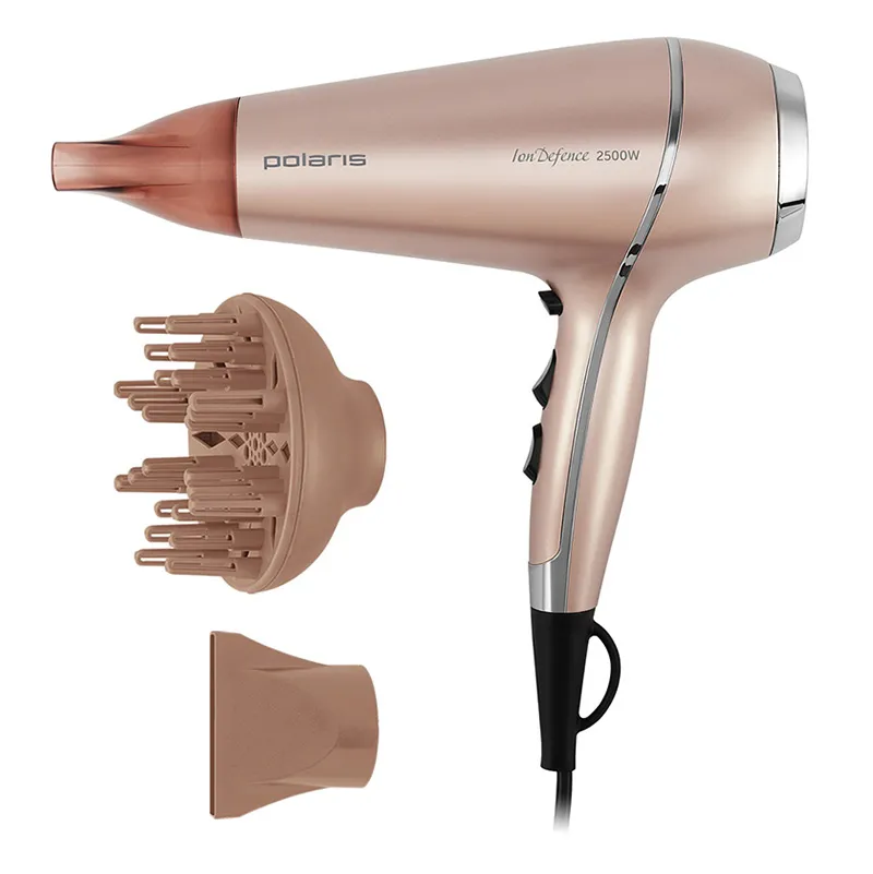 Uscător de păr Polaris PHD 2503TDi, 2500 W, Roz