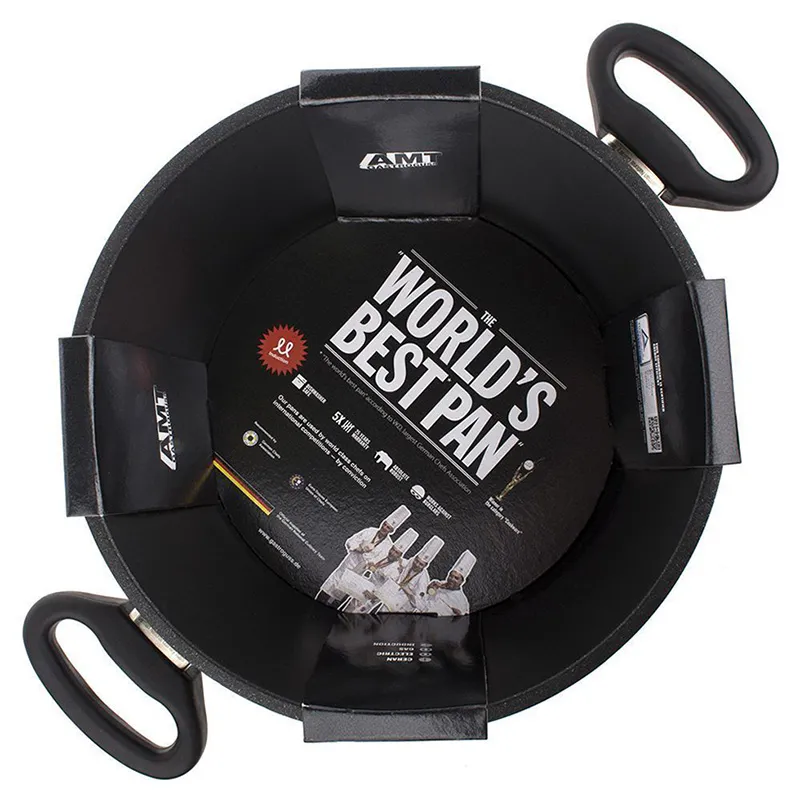 Кастрюля AMT Gastroguss I-924-E, 5л, 24см, Чёрный