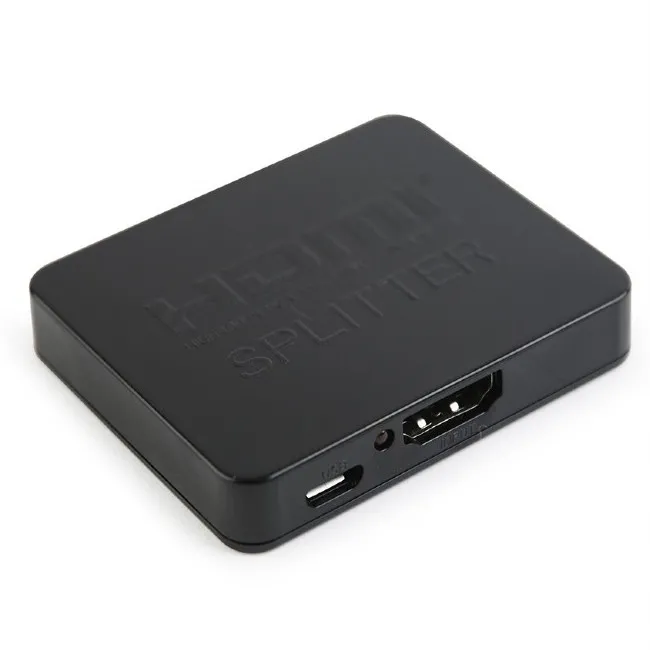 Splitter HDMI Cablexpert DSP-2PH4-03, HDMI (F) - 2x HDMI (F), Negru