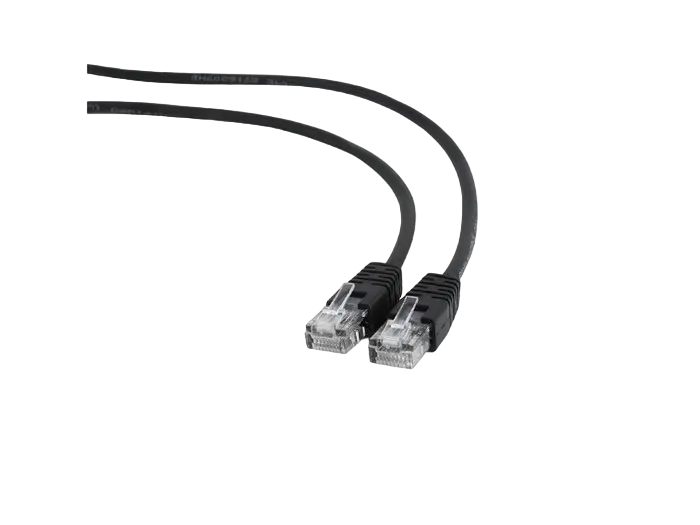 Patch cord Cablexpert PP12-10M/BK, Cat5e FTP, 10m, Negru