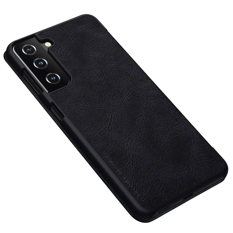 Чехол книжка Nillkin Galaxy S21+ - Qin LC, Чёрный