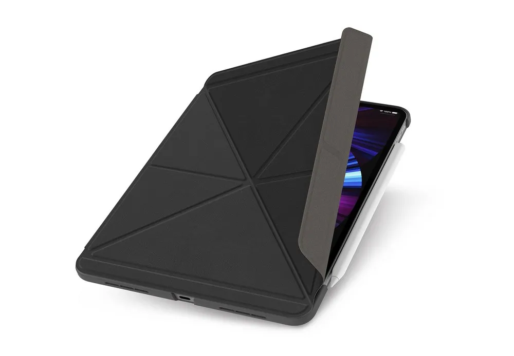 Husă pentru tabletă Moshi VersaCover for iPad Pro 3rd/1st gen, 11", Microfibră, Negru