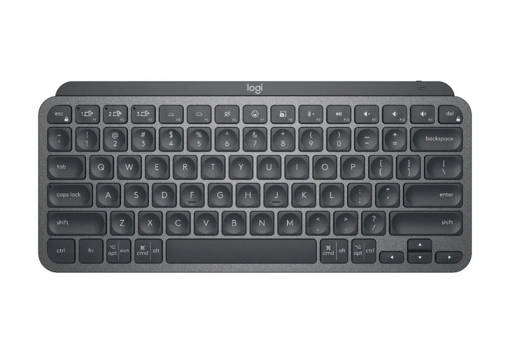 Клавиатура Logitech MX Keys Mini, Беспроводное, Графитовый