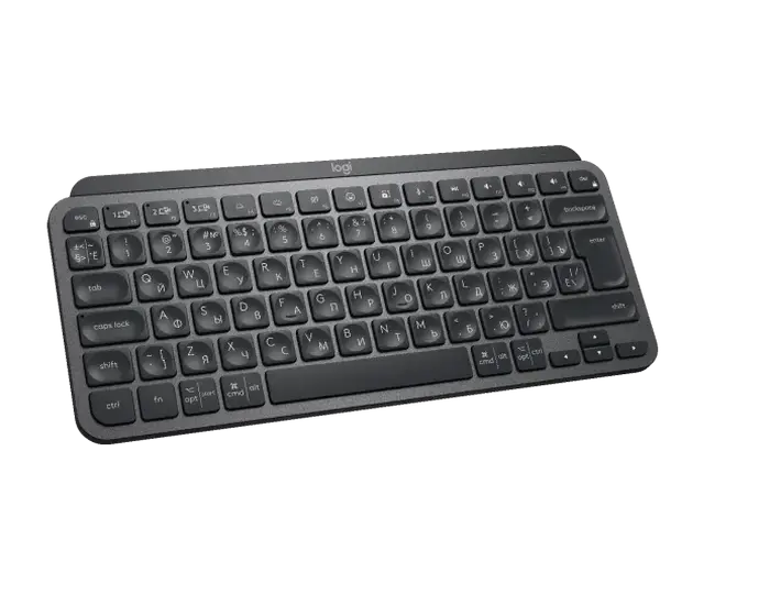 Клавиатура Logitech MX Keys Mini, Беспроводное, Графитовый