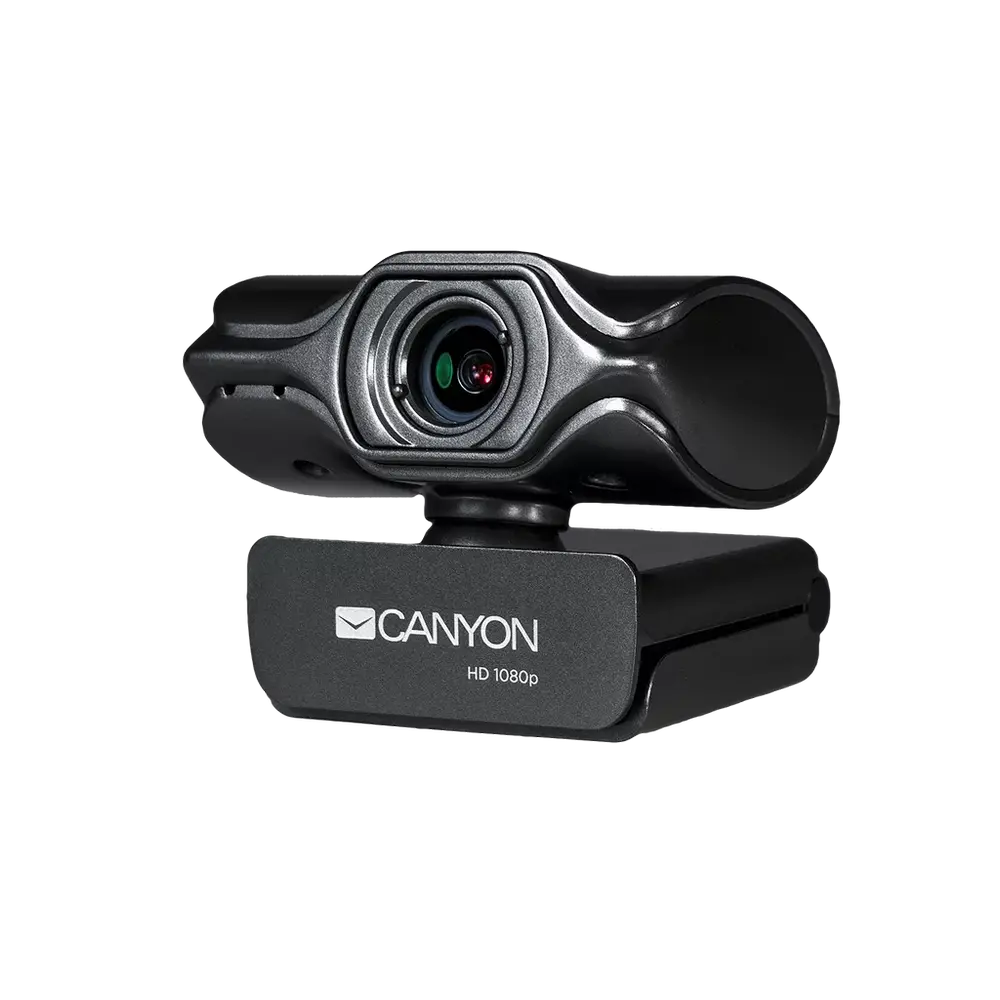 Веб-камера Canyon C6, Quad HD, Чёрный