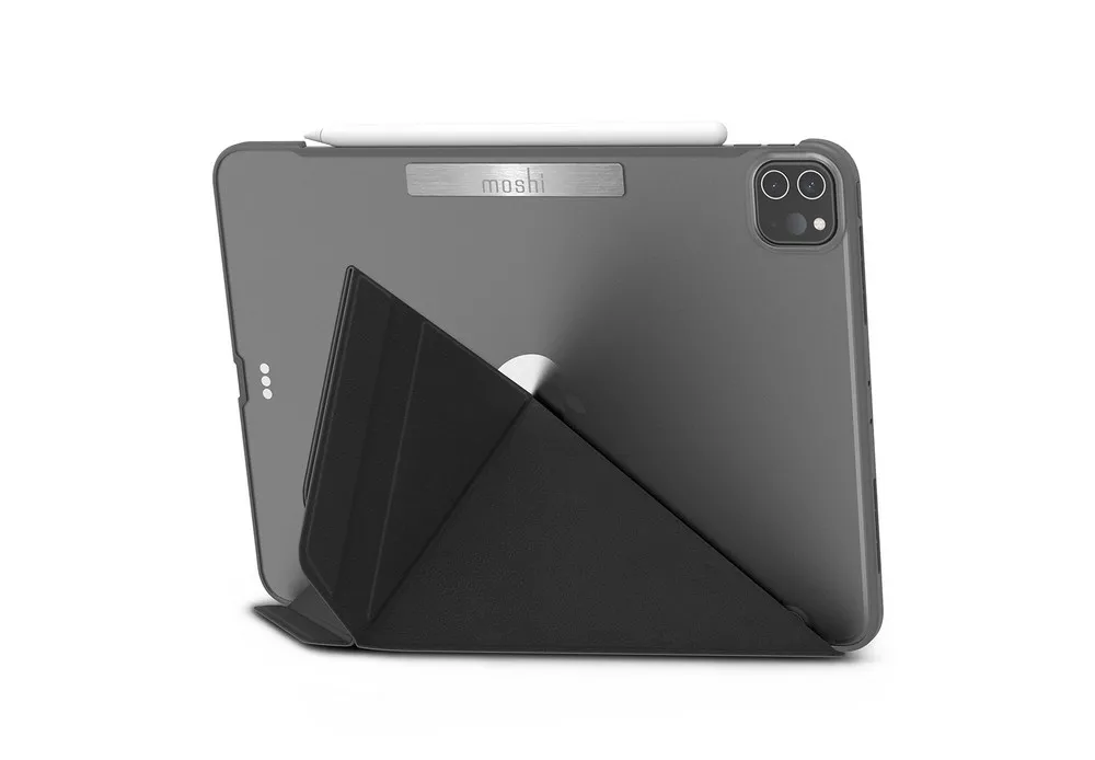 Husă pentru tabletă Moshi VersaCover for iPad Pro 3rd/1st gen, 11", Microfibră, Negru
