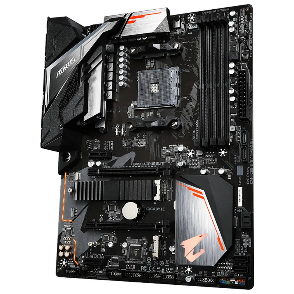 Материнская плата Gigabyte B450 AORUS ELITE V2, AM4, AMD B450, ATX