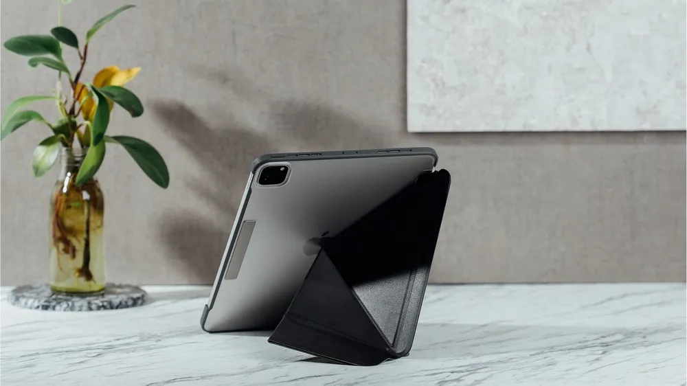 Husă pentru tabletă Moshi VersaCover for iPad Pro 3rd/1st gen, 11", Microfibră, Negru